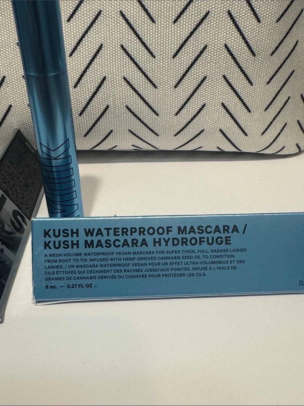 Milk Makeup Silver and Blue Mascara Tubes- Boom and Aces